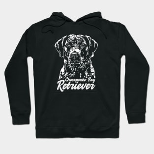 Chesapeake Bay Retriever Dog Portrait Hoodie